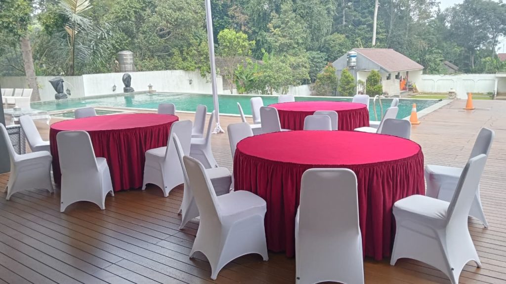 Sewa Round Table Cover Jakarta