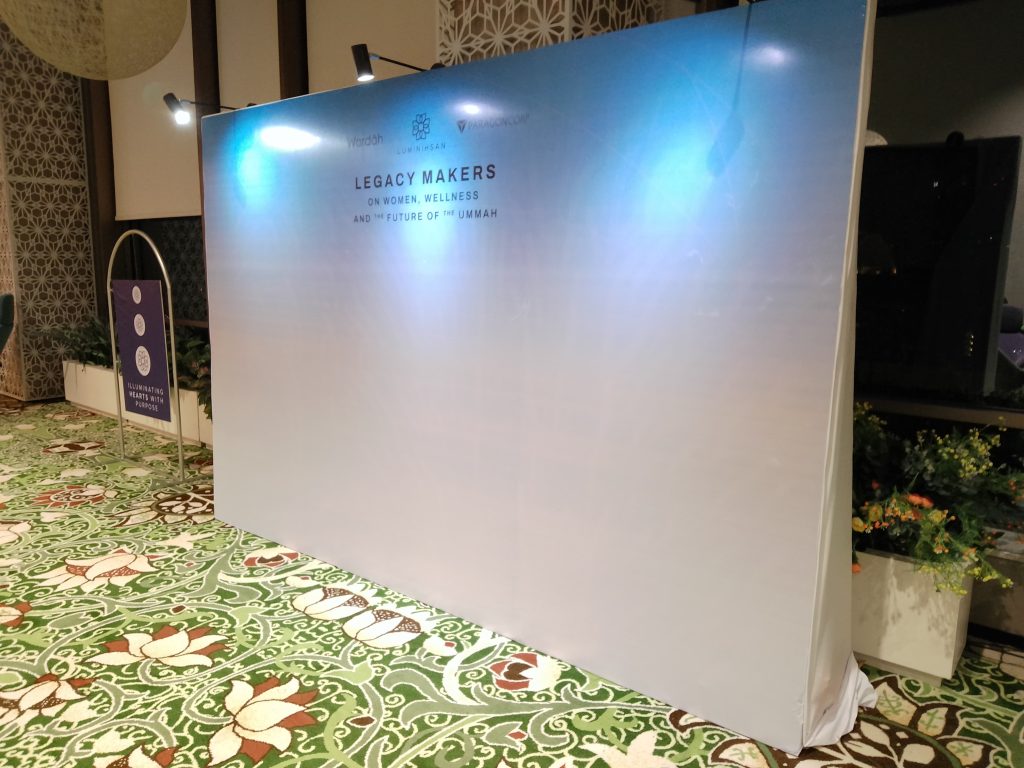 Sewa Backdrop Finishing Flexy