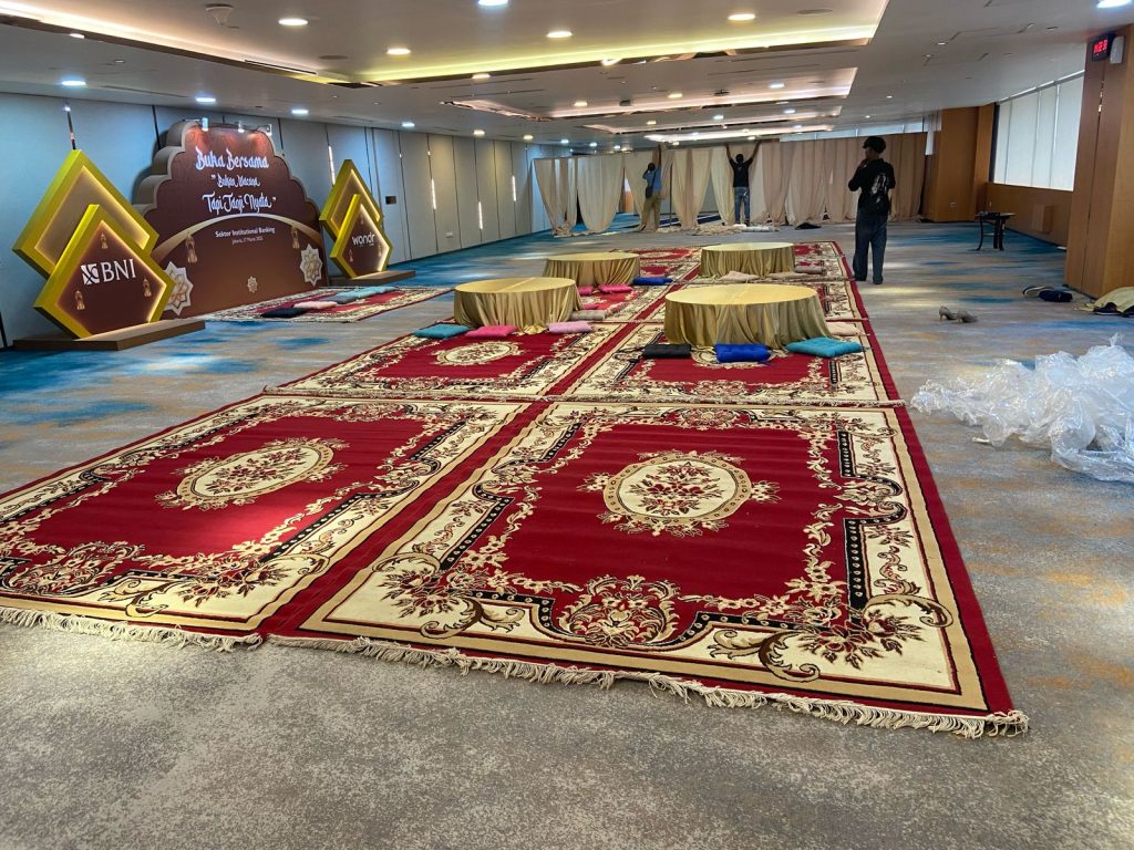 sewa karpet permadani