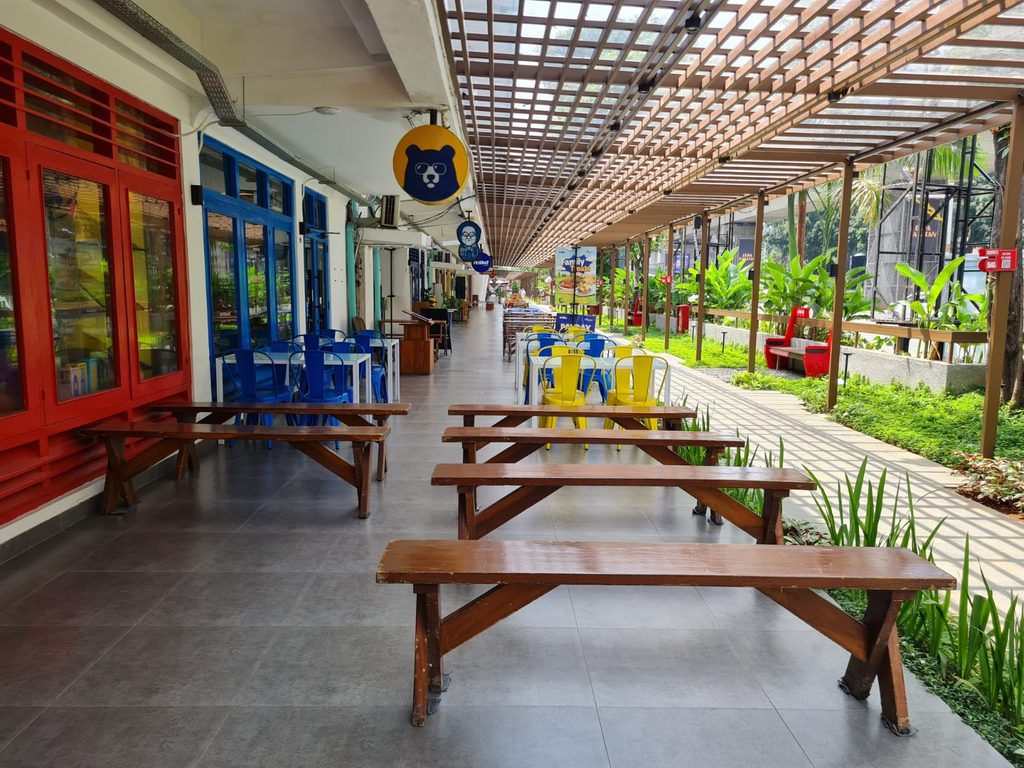 sewa meja kursi taman