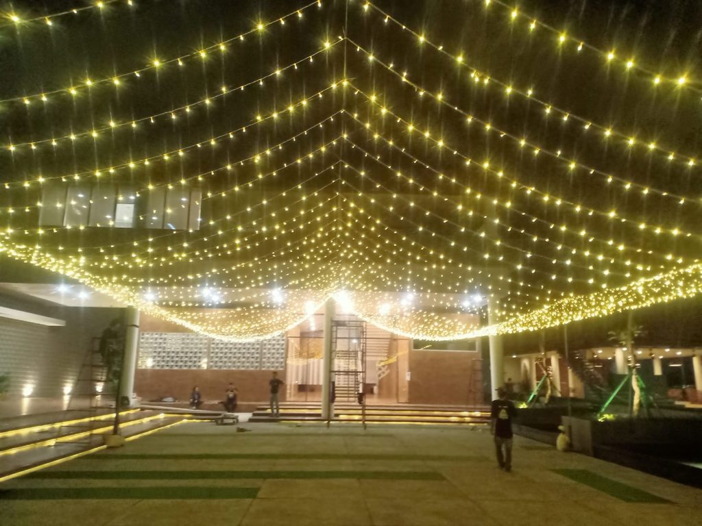 sewa lampu fairy light bekasi timur