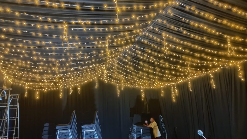 sewa lampu fairy light bekasi timur